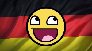 Flag germany happy emoji
